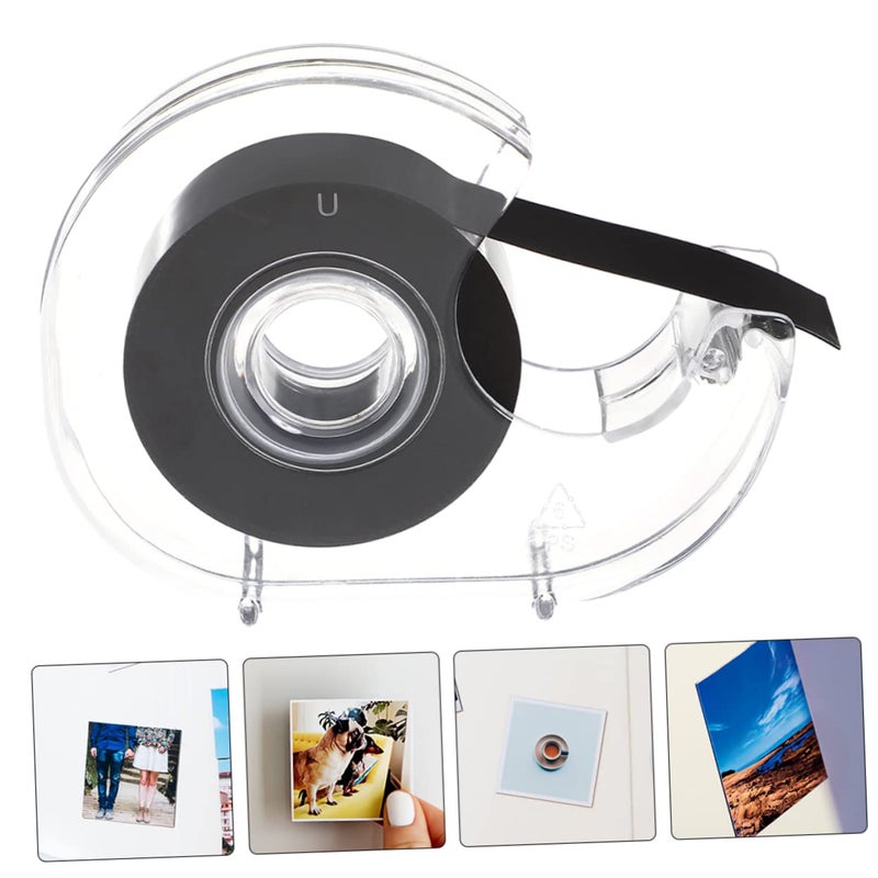 Jojofuny Flexible Self Adhesive Magnetic Tape Roll 300 X 1.9 X 0.3 CM For DIY Refrigerator Whiteboard Art Crafts - Image 3